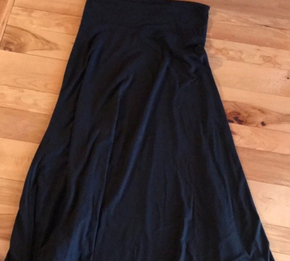 LULAROE Black Maxi Skirt